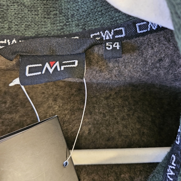 CMP Fleece Jacket Size 2XL (54), Brown/Green/Blue - Picture 15 of 16